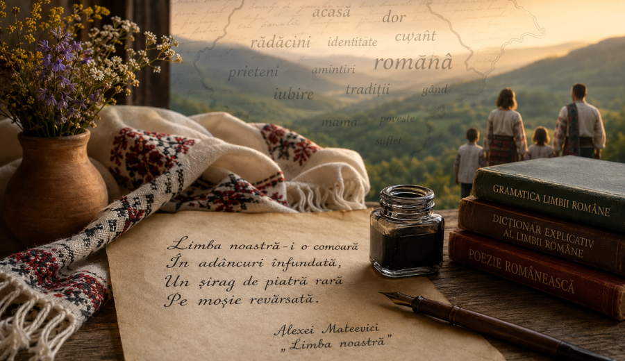 Smerenia în fața limbii române De Ziua Limbii Române, 31 august