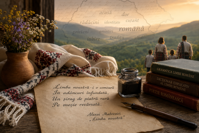 Smerenia în fața limbii române De Ziua Limbii Române, 31 august
